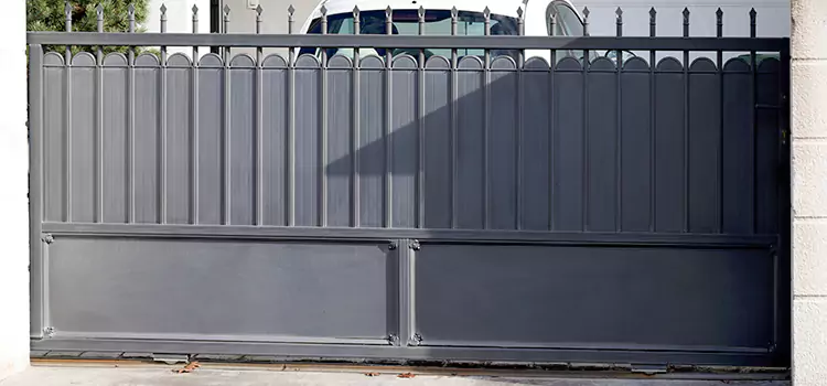 Metal Driveway Gate Installation Alhambra