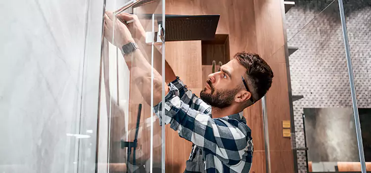 Replace Shower Doors with Frameless Alhambra